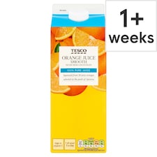Tesco 100% Pure Squeezed Orange Juice Smooth 1.75 Litre