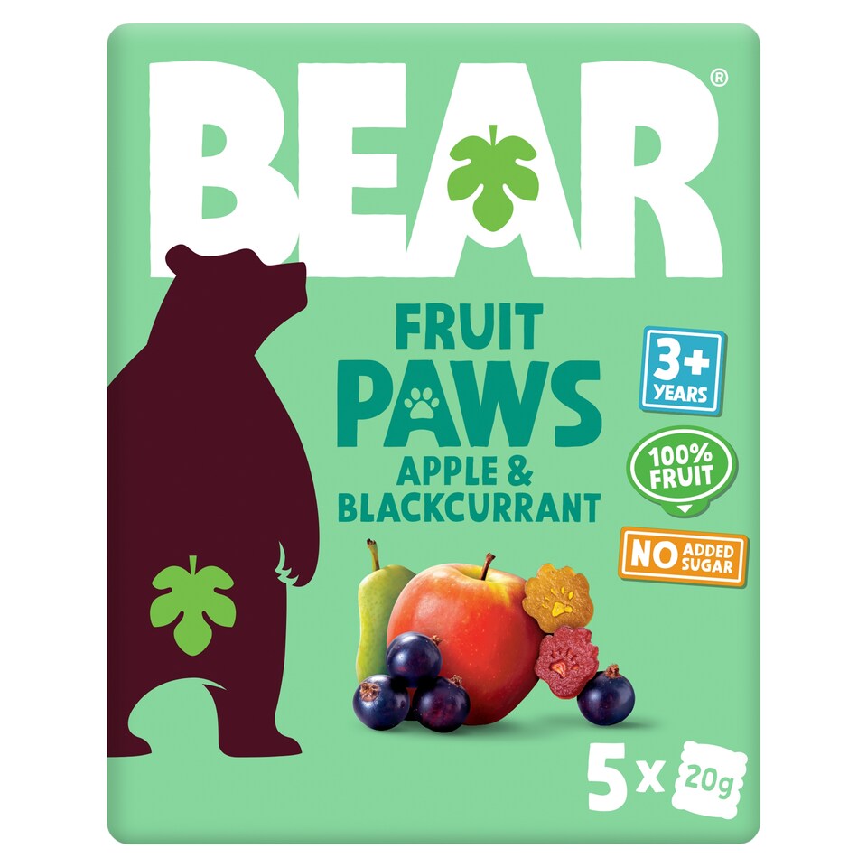 image 1 of Bear Fruit Paws Jungle 5 X 20 G