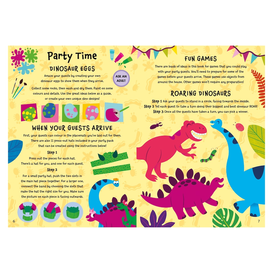 image 1 of Create Your Own Dinosaur Party Pack