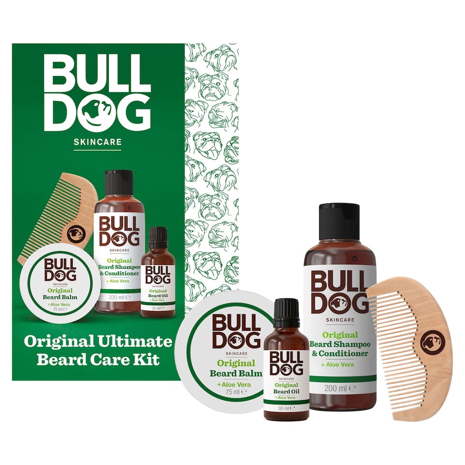 BULLDOG ORIGINAL ULTIMATE BEARD CARE KIT