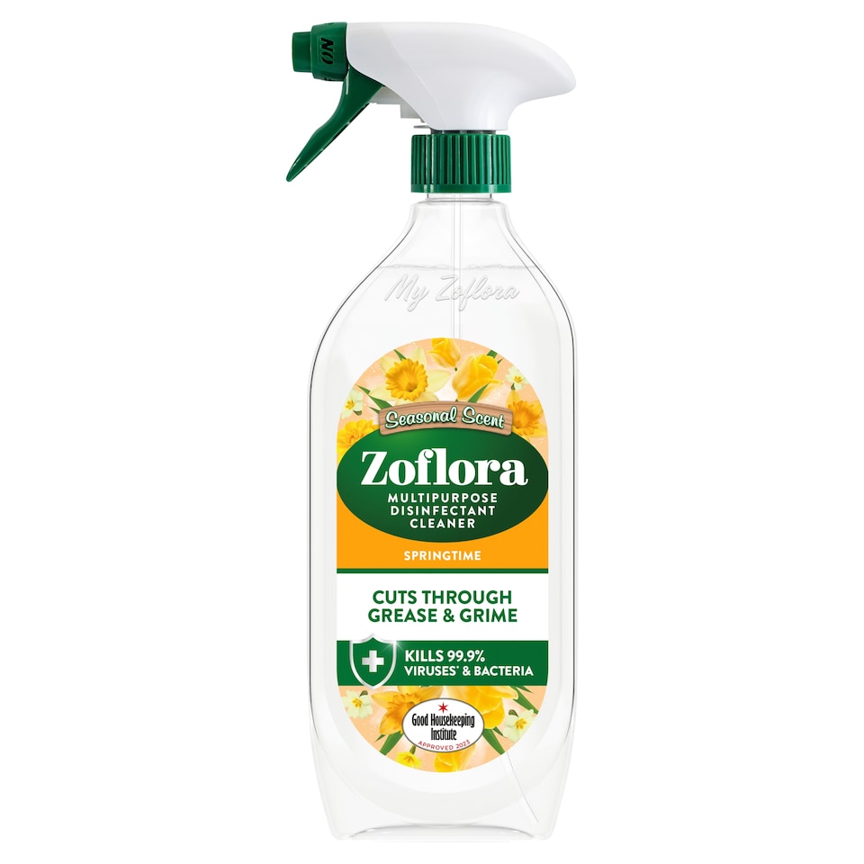 Zoflora Springtime Multipurpose Disinfectant Cleaner Spray 800ml