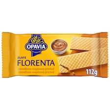 Opavia Zlaté Florenta with Almond-Nougat Filling 112 g