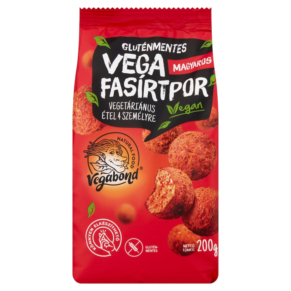 image 1 of Vegabond Hungarian Style Gluten-Free, Vegan Meatloaf Powder 200 g