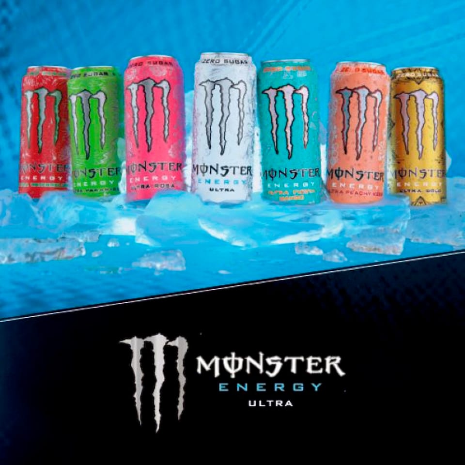 image 1 of Monster Energy Ultra Rosa Zero Sugar 9x500ml