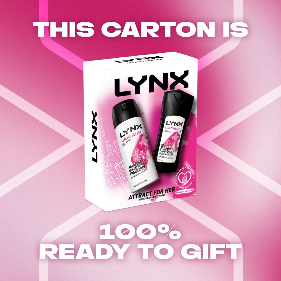 image 1 of Lynx Attract For Her Duo Gift Set