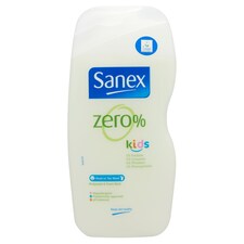 Sanex Zero% Kids Bodywash And Bathfoam 500Ml