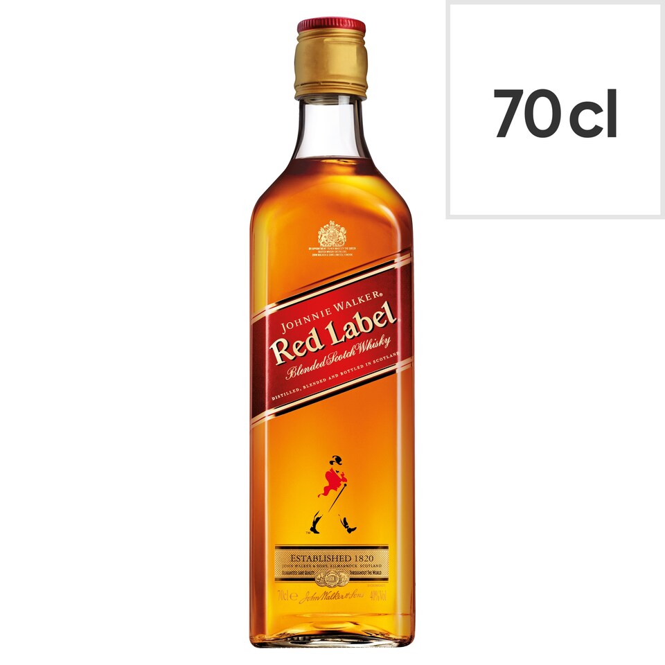 image 1 of Johnnie Walker Red Label Scotch Whisky Bottle 40% Vol 70cl
