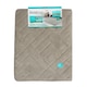 image 1 of Antibacterial Memory Foam Bath Mat Grey