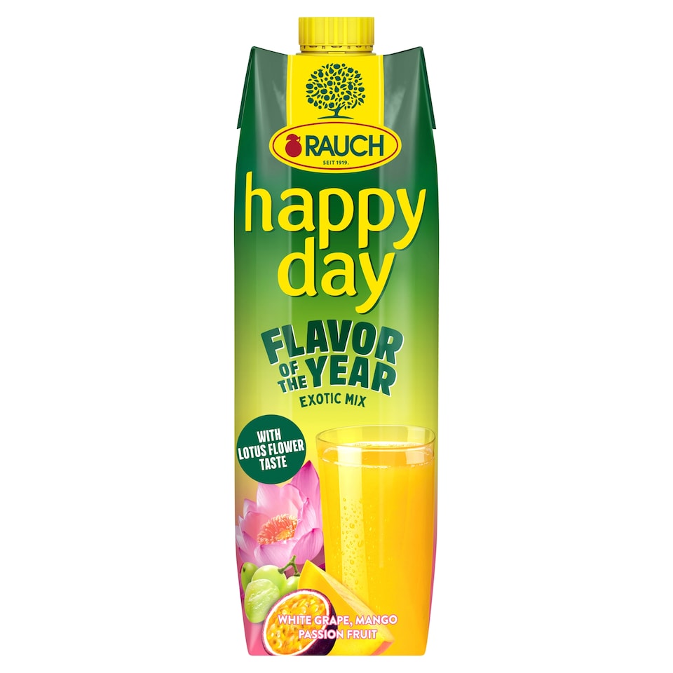 Rauch Happy Day Exotic Mix vegyes gyümölcsital 1 l  1. kép