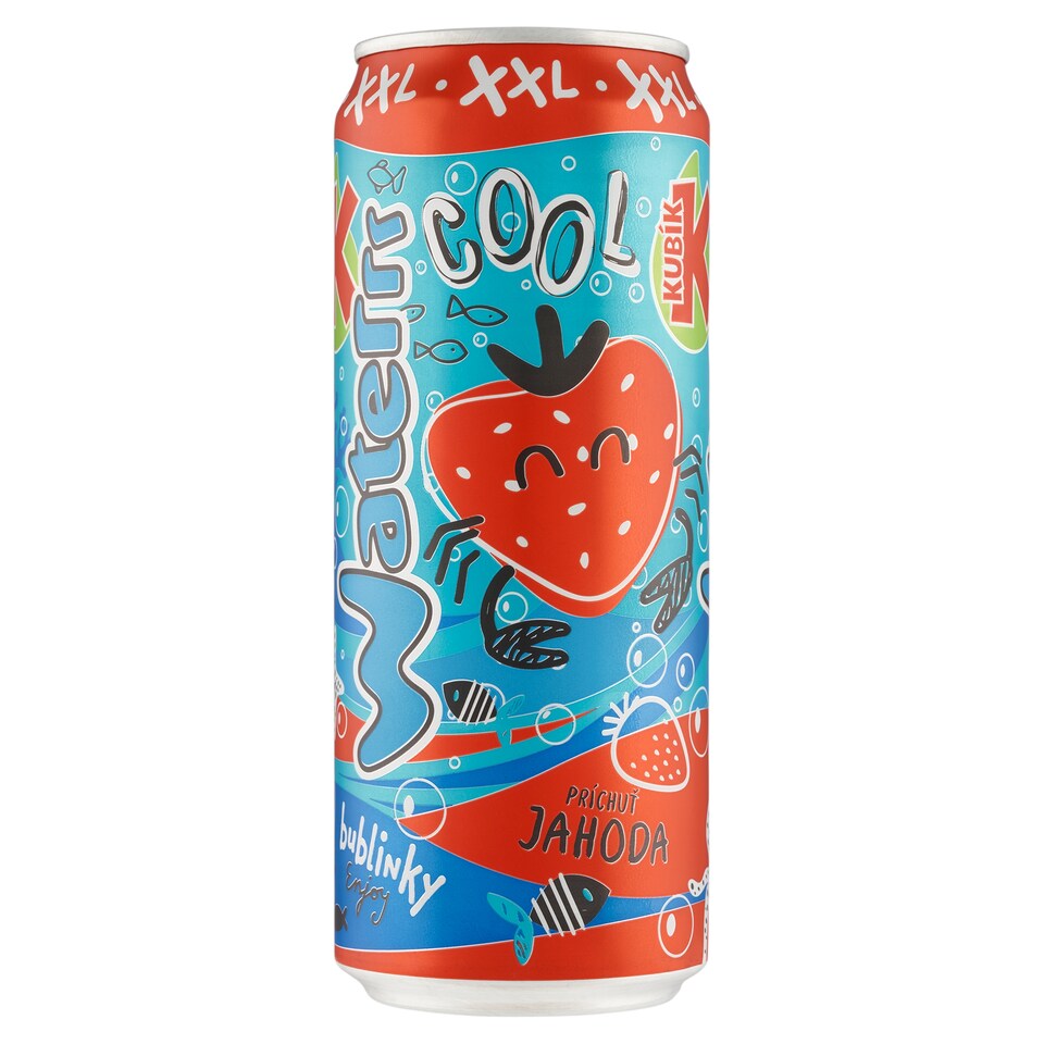 image 1 of Kubík Waterrr Cool Strawberry Flavour 330 ml