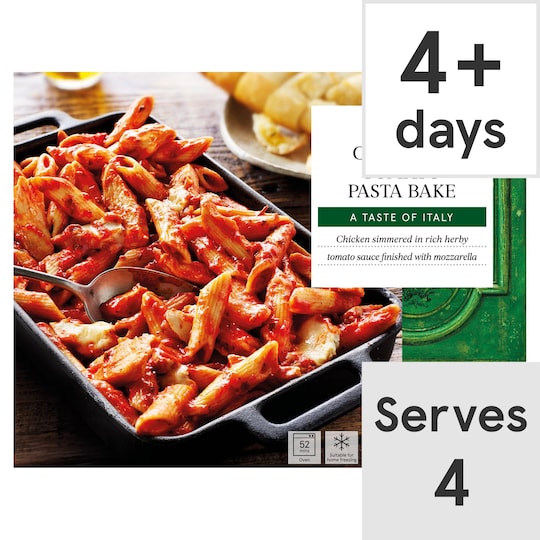 Tesco Chicken & Tomato Pasta Bake 1.5Kg Tesco Groceries