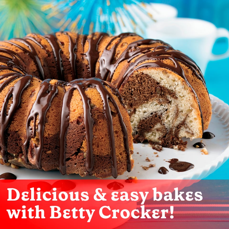 image 1 of Betty Crocker Cake Mix - Chocolate Swirl 425g
