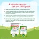 image 5 of Cow & Gate 1 First Infant Baby Milk Formula Powder from Birth Big Pack 1.2kg