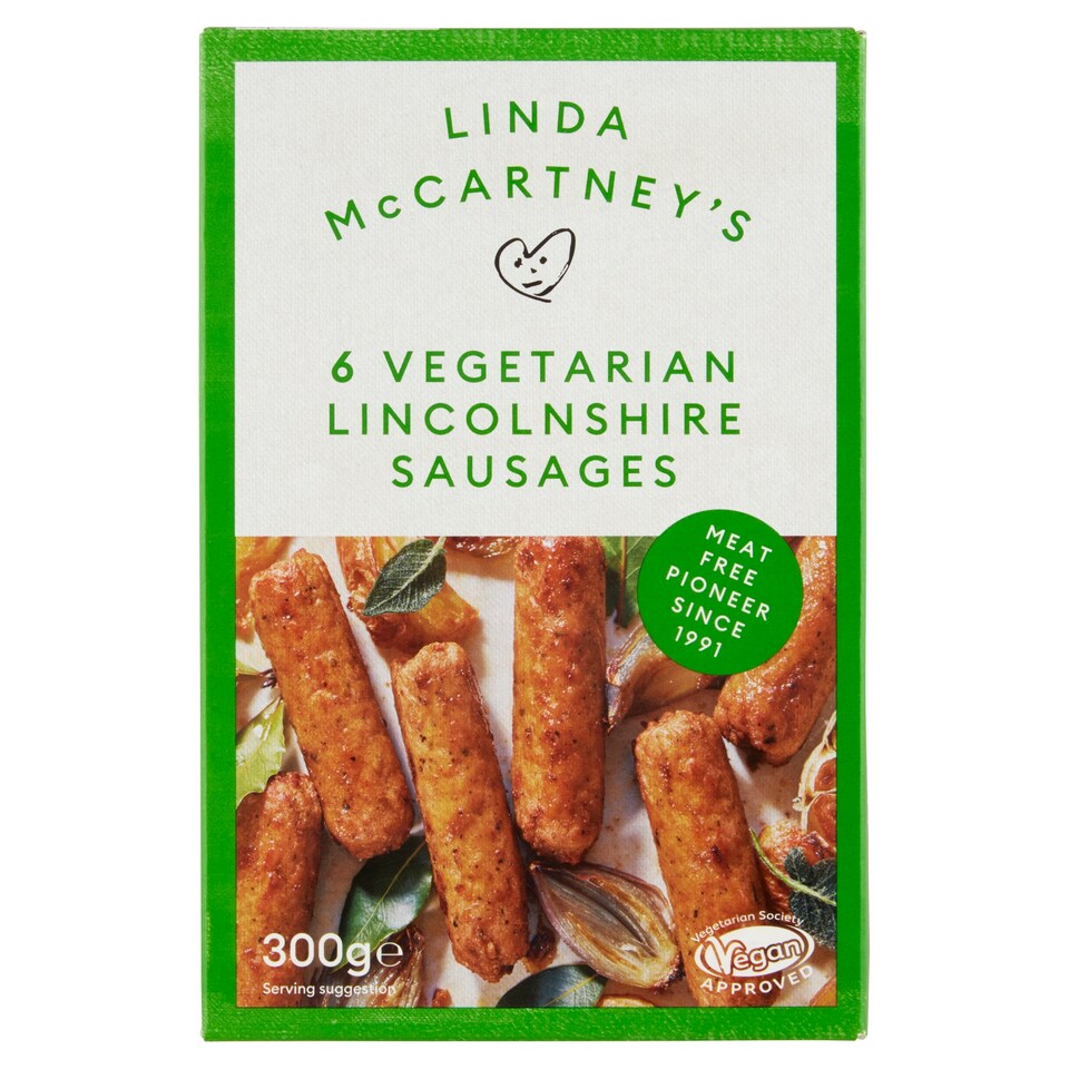 Obrázek 1 pro produkt Linda McCartney's Vegetariánské tyčinky s příchutí cibule a šalvěje 6 ks 300g