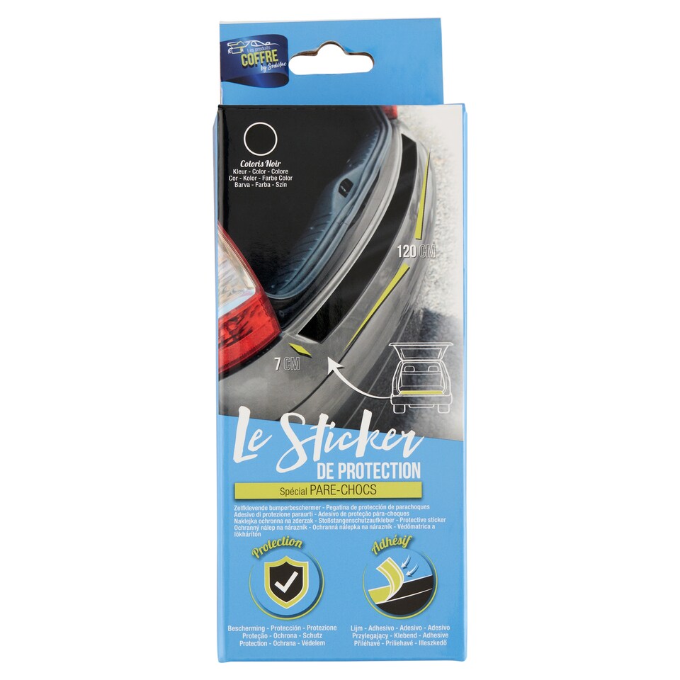 Custo Protective Bumper Sticker Black 120 cm x 7 cm