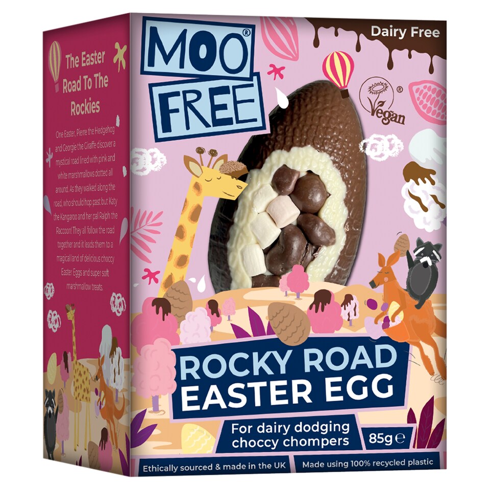 Moo Free Rocky Road Easter Egg 85g