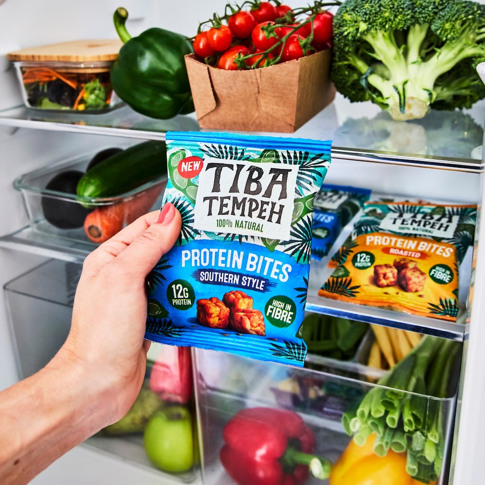 image 1 of Tiba Tempeh Southern Style Protein Bites 60g