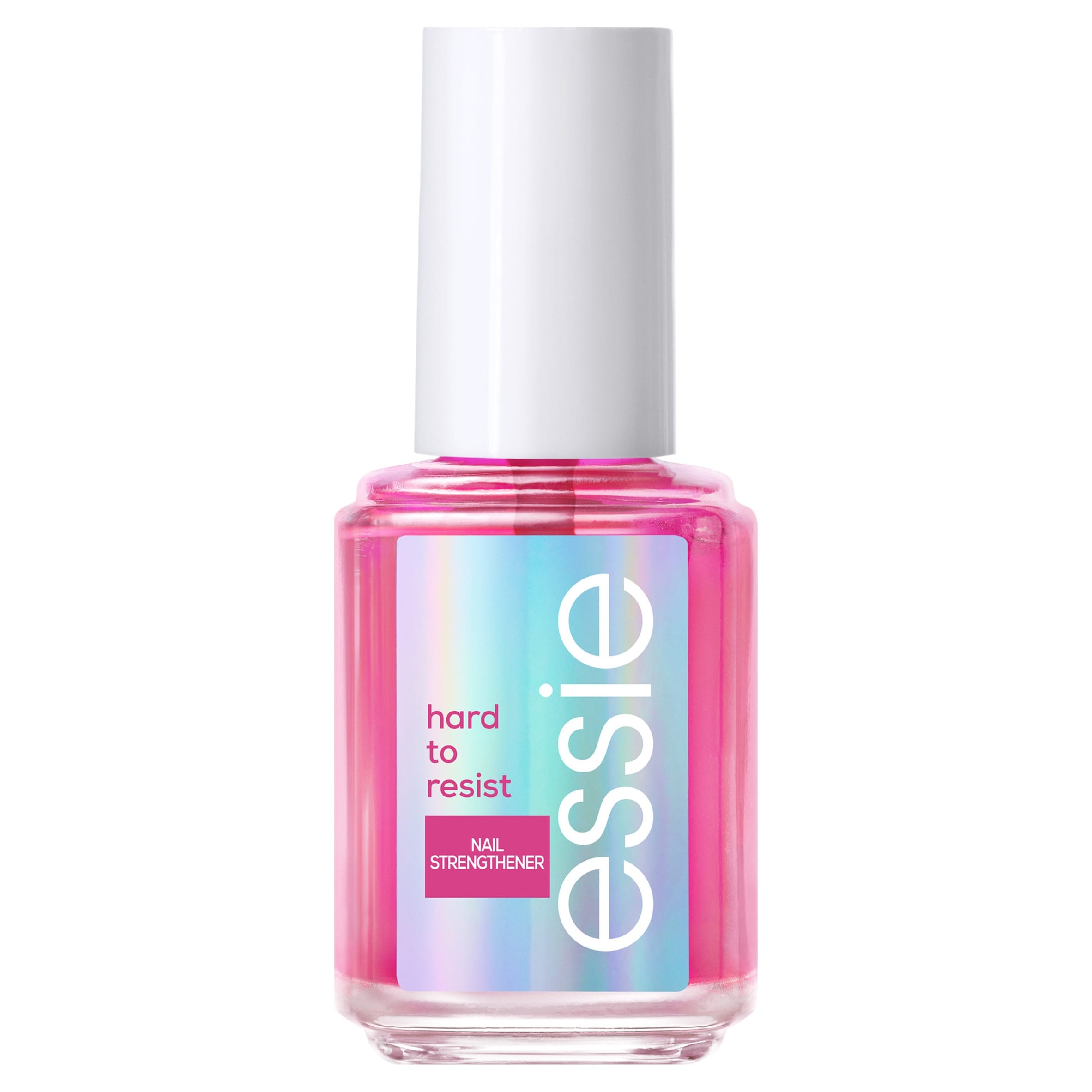 Debenhams Unisex Nail Care Hard To Resist Nail Strengthener in Pink Tint | Size: 13.5ml