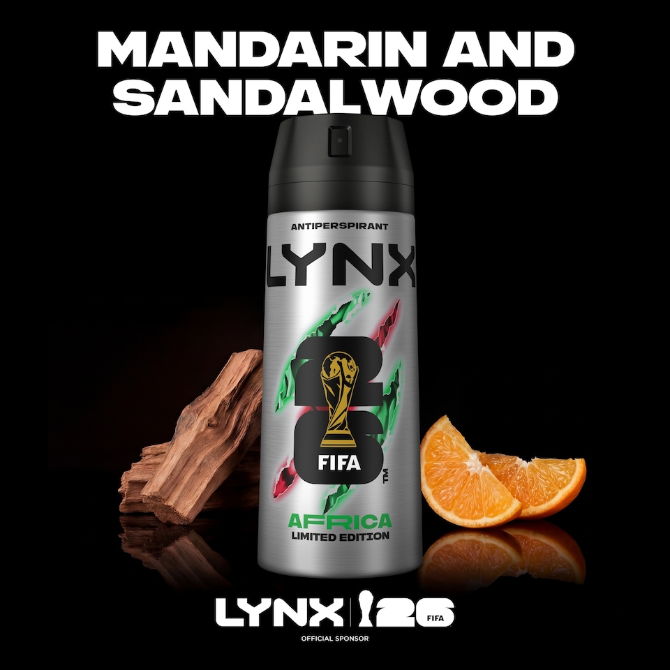 image 1 of Lynx Africa 72h Antiperspirant Deodorant for Men 150ml