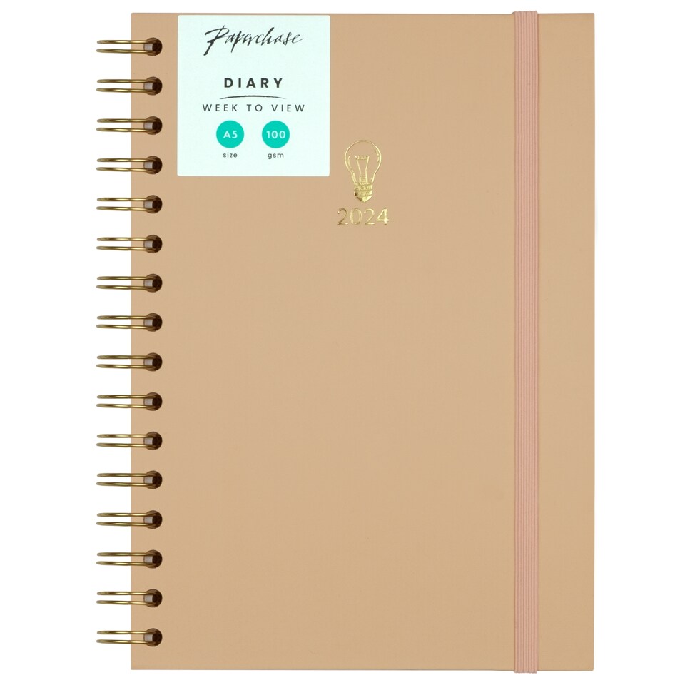 image 1 of Paperchase A5 WTV Diary - Lightbulb