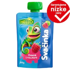 Hello Ovocná desiata s malinami 100 g