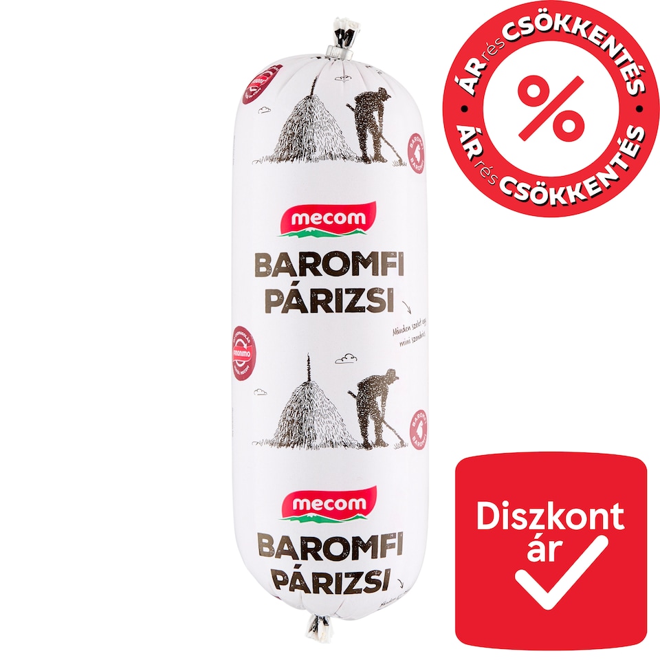 Mecom baromfi párizsi 1000 g  1. kép