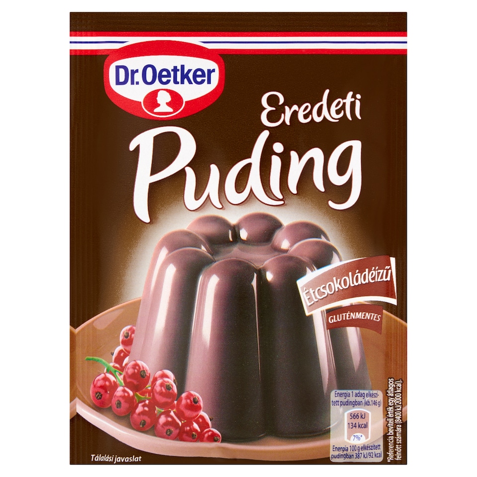 Dr. Oetker Eredeti Puding étcsokoládéízű pudingpor 48 g