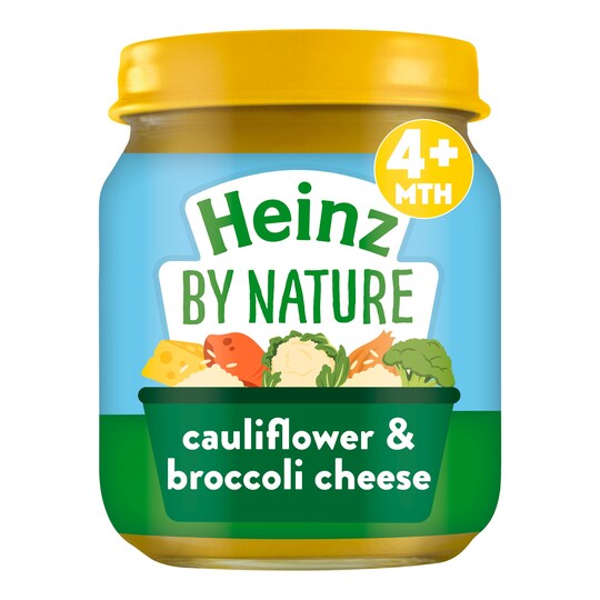 Heinz Cauliflower & Broccoli Cheese Jar 120G Tesco Groceries