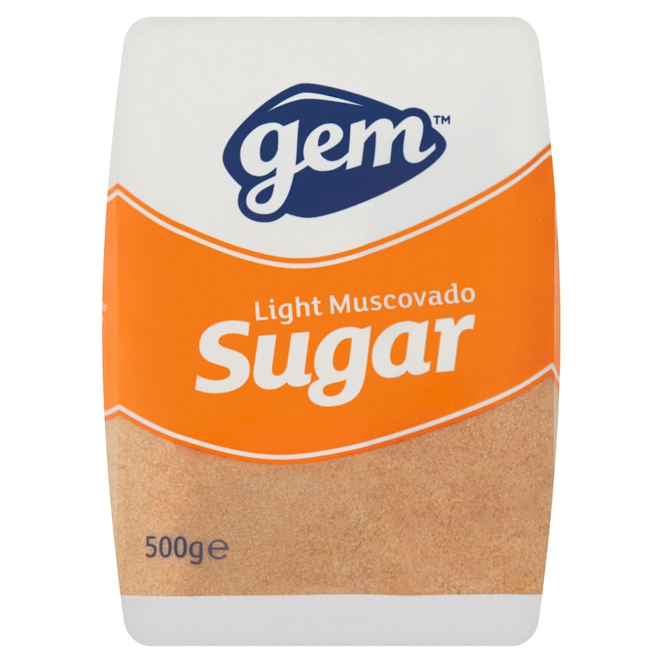 Gem Light Muscovado Sugar 500G