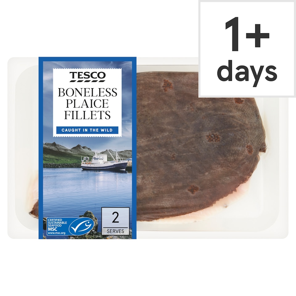 Tesco Boneless Plaice Fillets