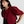 Red, F&F Puff Sleeved Bow Accent Blouse in Red