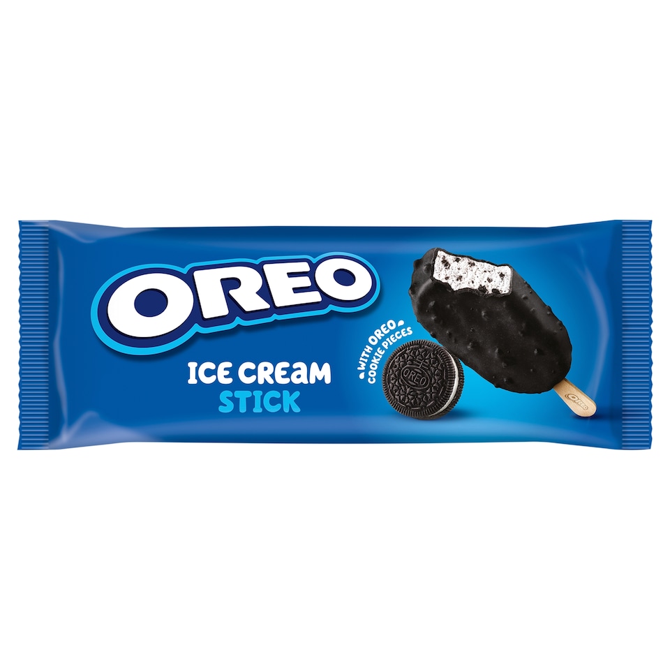 Oreo Mrazený krém s vanilkovou príchuťou, s malými kúskami kakaových sendvičových sušienok 90 ml
