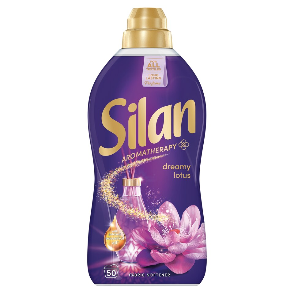 Silan Aromatherapy Dreamy Lotus textilöblítő koncentrátum 50 mosás 1100 ml