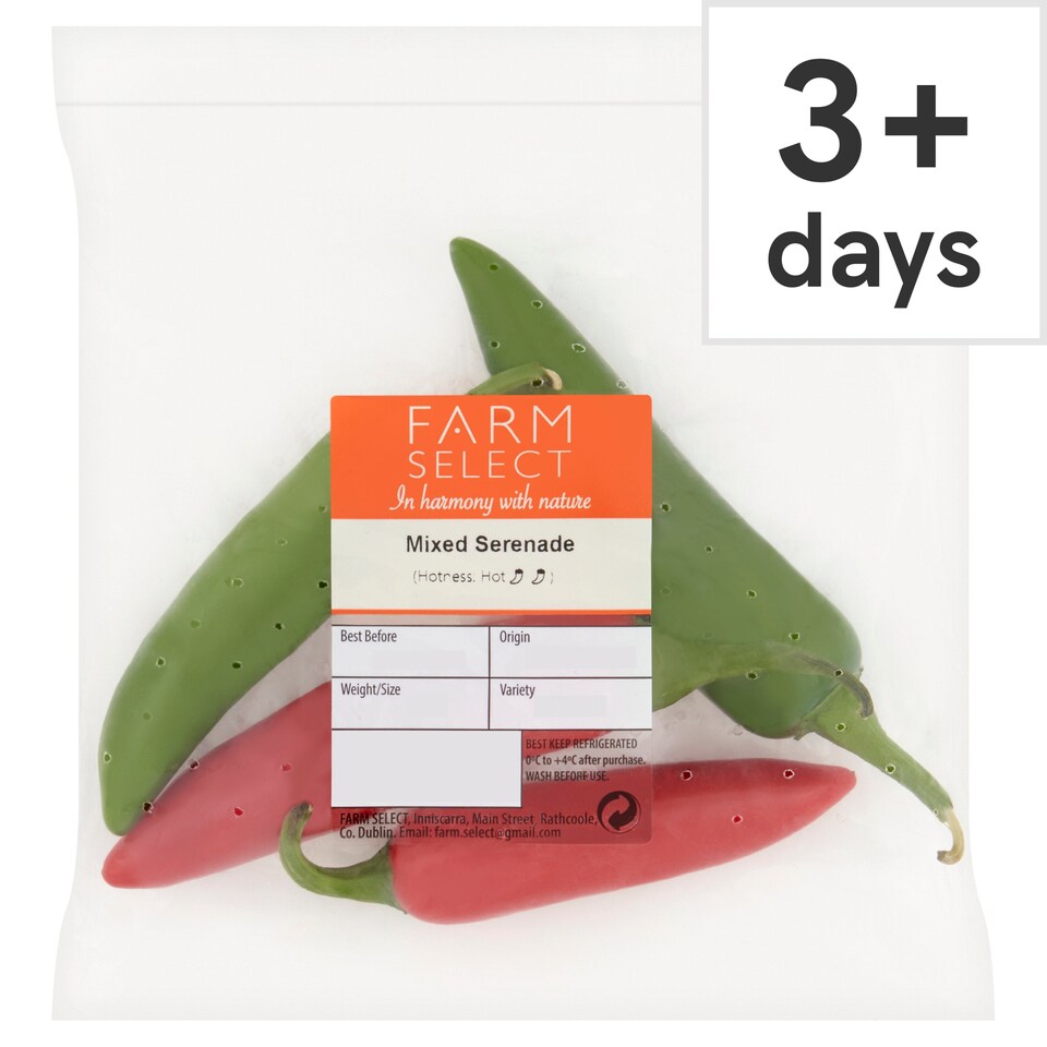 Farm Select Mixed Serenade Chillies 65g