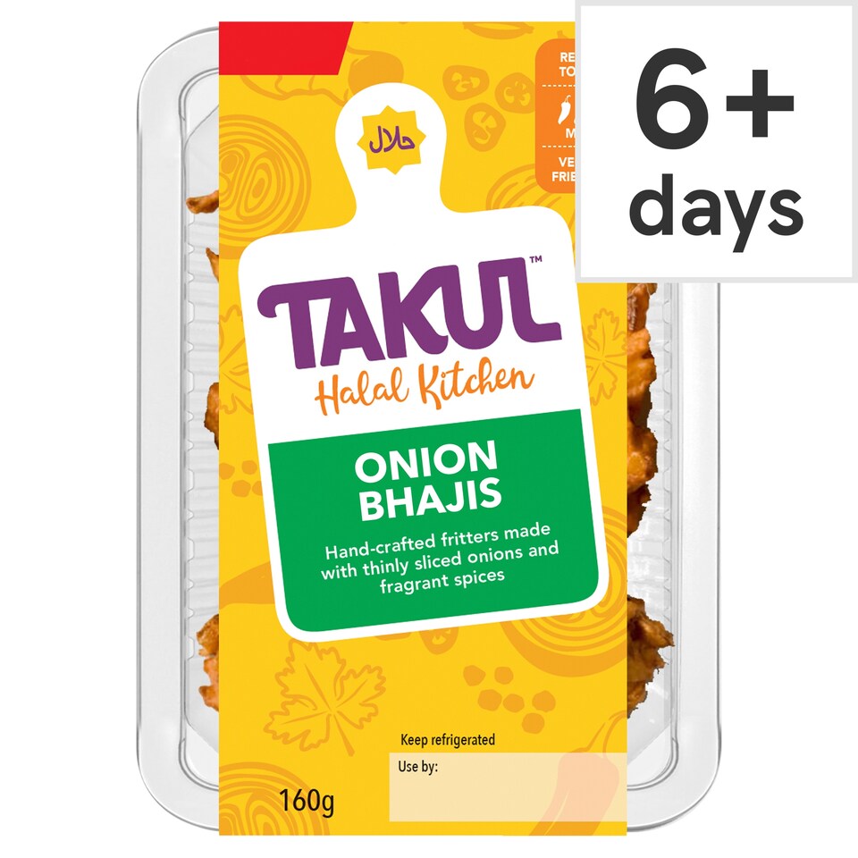 Takul Halal Kitchen Onion Bhaji 160g