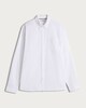 image 4 of F&F Pure Cotton Brushed Button Down Oxford Shirt in White