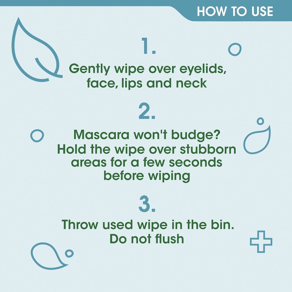 image 1 of Simple Clear & Matte Cleansing Wipes X20