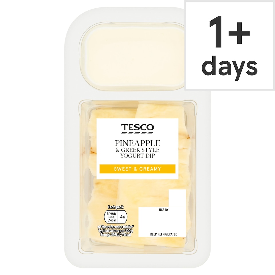 Tesco Pineapple & Greek Style Yoghurt Dip 120g