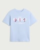 image 4 of K-Pop Demon Hunters Pure Cotton T-Shirt in Blue