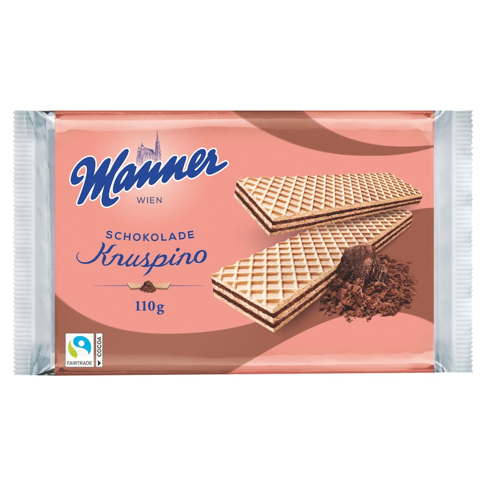 Manner Křupavé oplatky s čokoládovou náplní 110g