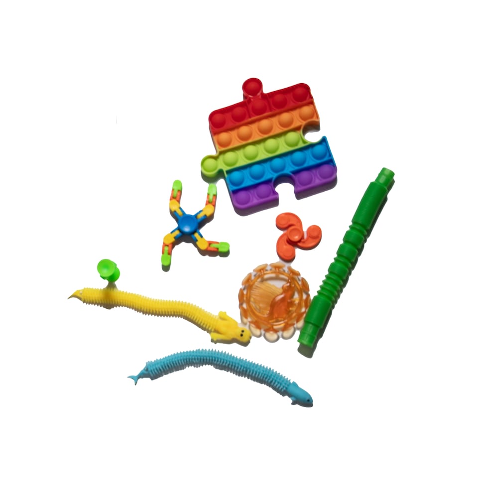 image 1 of JOKES & GAGS FIDGET MEGA 8 PIECES