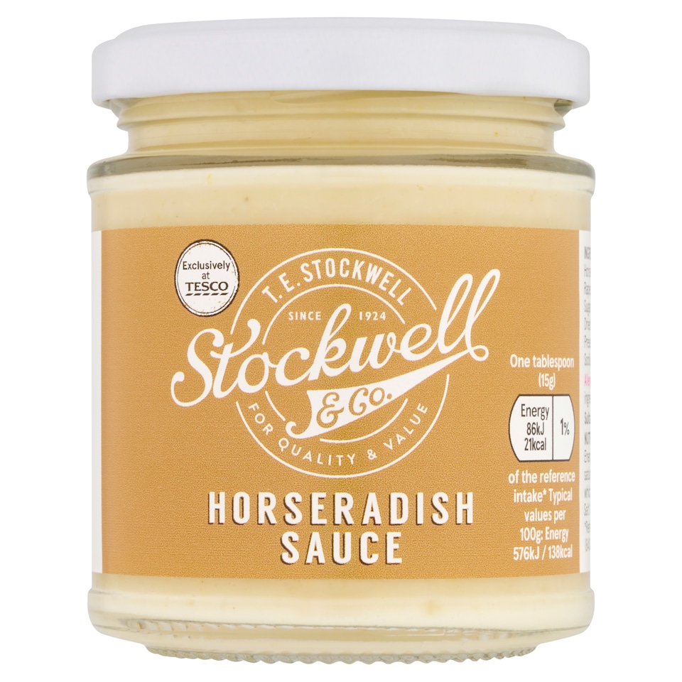 Stockwell & Co Horseradish Sauce 175g