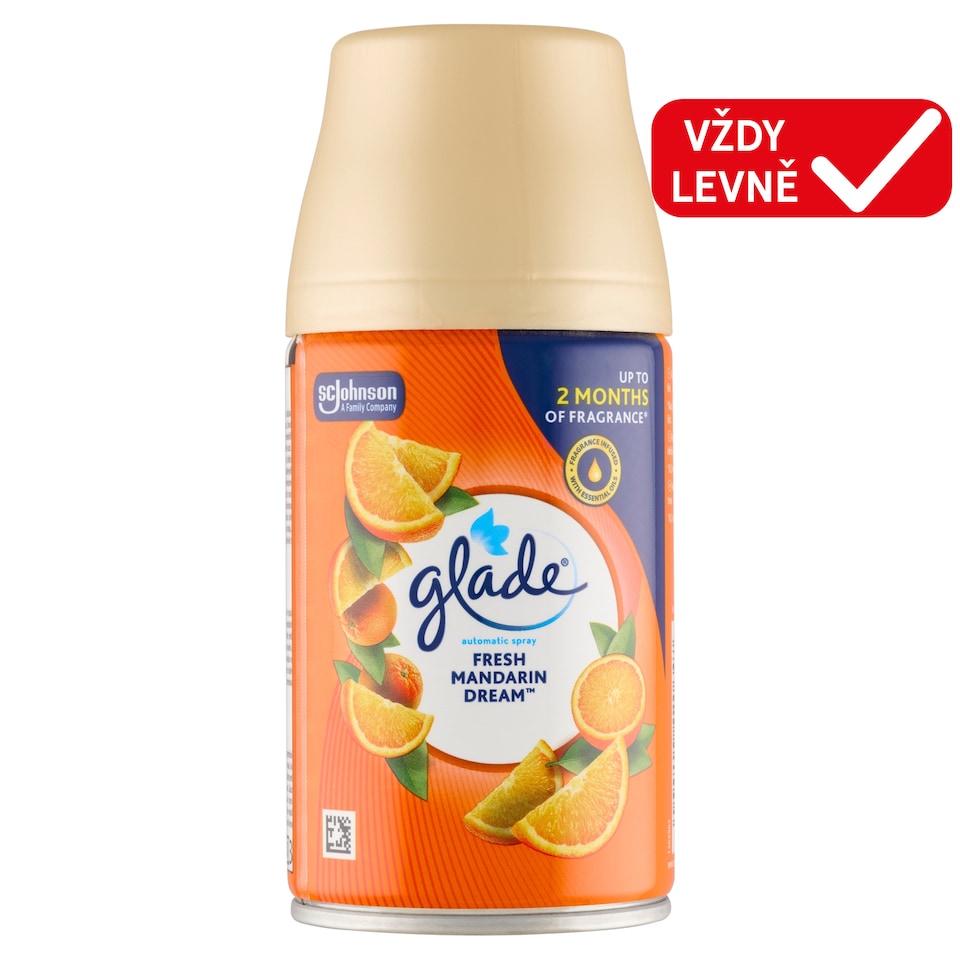 image 1 of Glade Fresh Mandarin Dream Refill Automatic Air Freshener 269ml