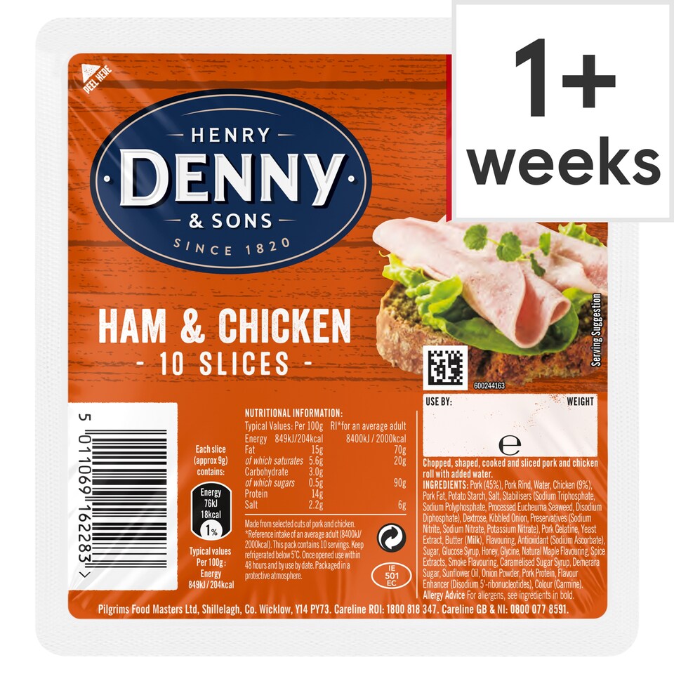Denny Chicken And Ham 90G