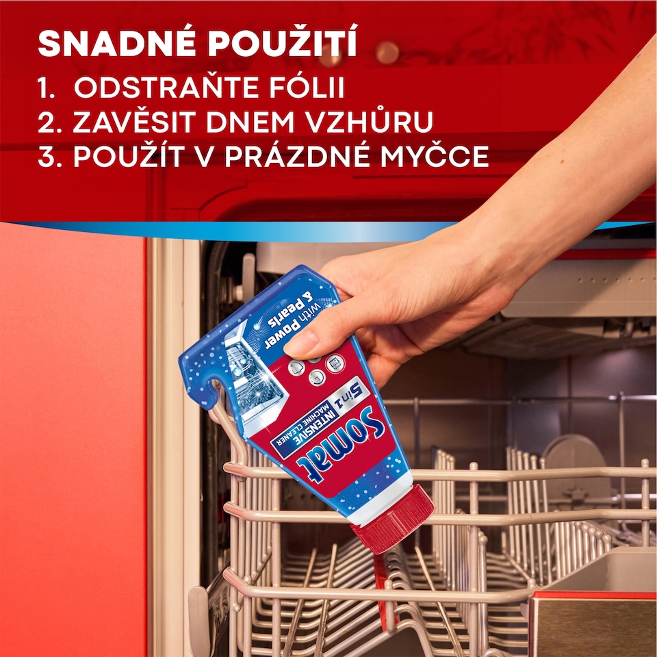 Obrázek 1 pro produkt SOMAT intenzivní čistič myčky 250ml