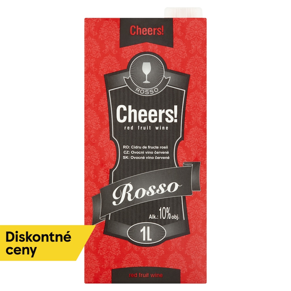 image 1 of Cheers! Rosso Red Fruit Wine 1 L