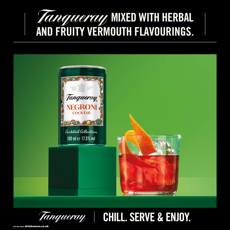 image 1 of Tanqueray Negroni Cocktail 100ml
