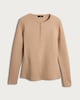image 4 of F&F Knitted Button Front Cardigan in Camel