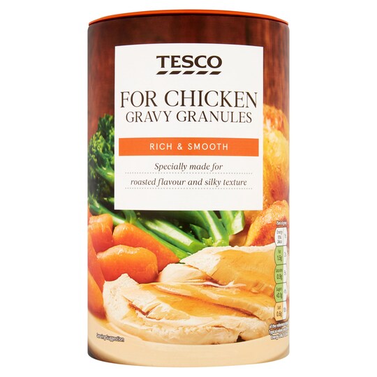 Tesco Gravy Granules For Chicken 500G Tesco Groceries