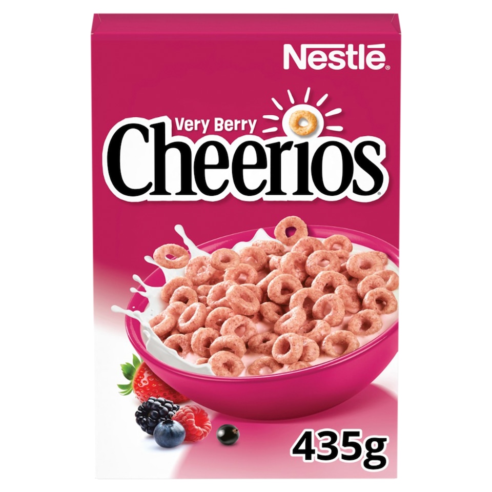 image 1 of Cheerios Very Berry Multigrain Breakfast Cereal 435g